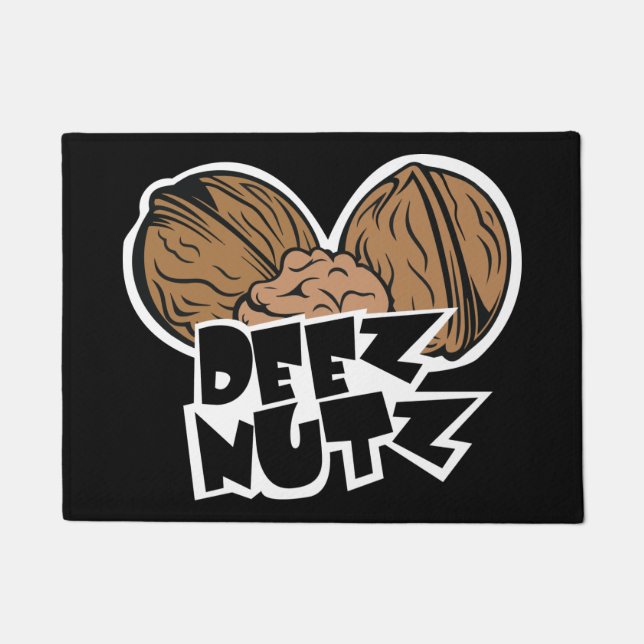 Tapete Ilustração engraçada de Deez Nutz (Frente)