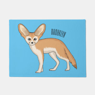 Tapete Imagem de desenho animado de fennec fox