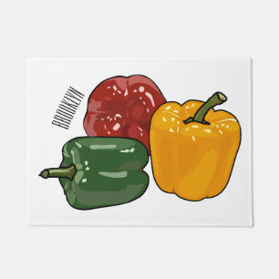 Tapete Imagem de desenho em Capsicum