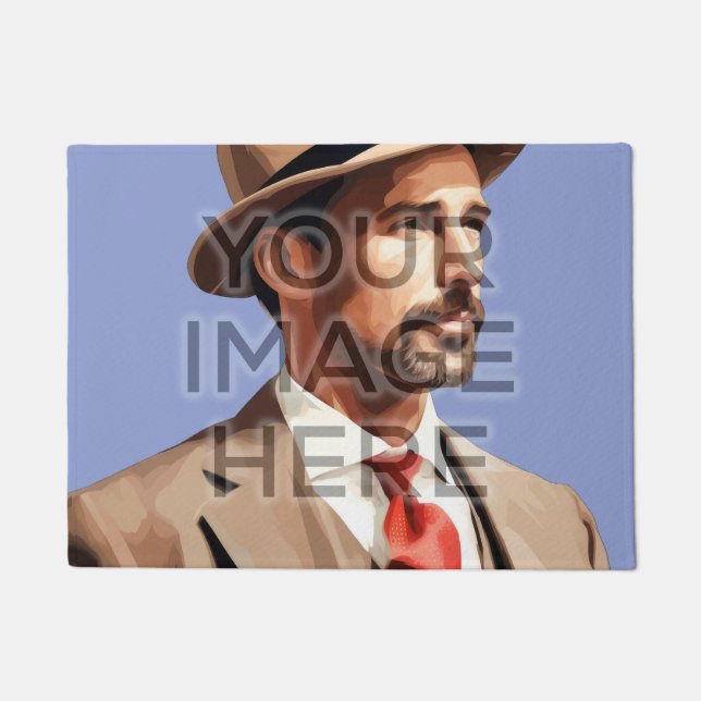 Tapete Imagem quadrada personalizada de área de fotos per (Frente)