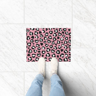 Tapete Impressão Animal, Leopardo Rosa, Manchas de Chita,