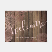 impressão de madeira rústica Elegante de rosa de m