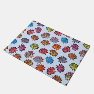 Tapete Impressão de Rosa, Padrão Floral de Estilo Moderno