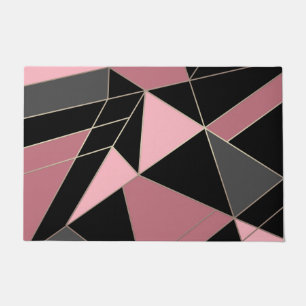 Tapete impressão de triângulos geométricos abstrato moder