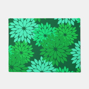 Tapete Impressão do quimono, esmeralda e verde de jade