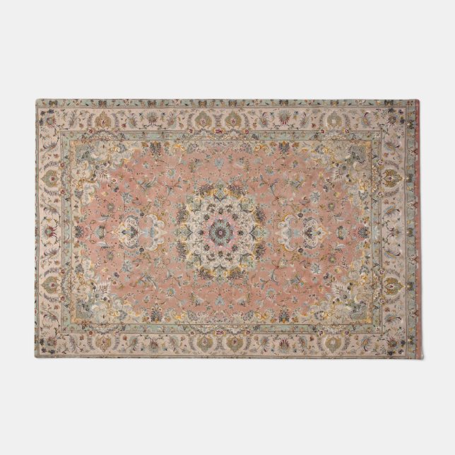 Tapete Impressão do Rato de Seda Persa (Frente)