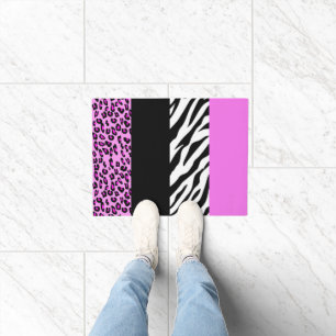 Tapete Impressão Leopardo, Impressão Zebra, Impressão Ani