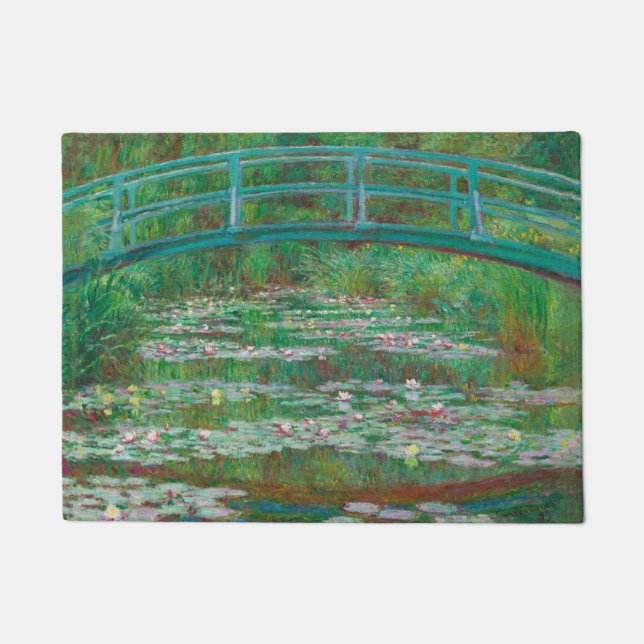 Tapete Impressionista da Ponte Calçada Claude Monet (Frente)