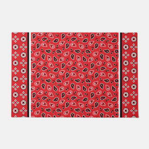 Tapete Impressões Red Bandana Boho