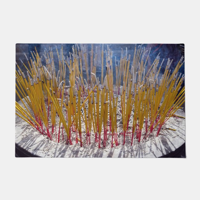 Tapete Incenso em um templo - Zhongdian, Yunnan, China (Frente)