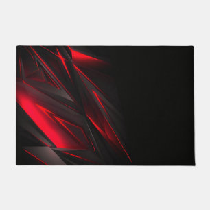Tapete Incrível Vermelho ao Design Abstrato Ponto 