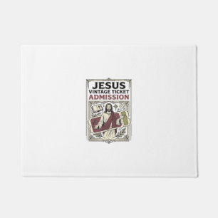 Tapete Ingresso Jesus Vintage Admissão Jesus Vintage Tick