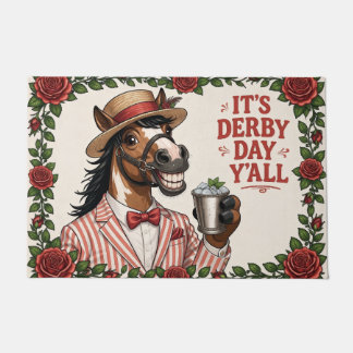 Tapete inspirado no Dia da Derby de Cavalos