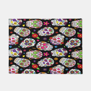 Tapete Intimidação assustador e bloodcurdling do crânio