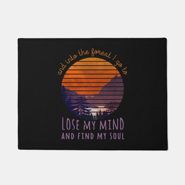 Tapete Into The Forest I Go To Lose My Mind, Find My Soul (Frente)