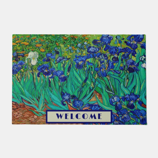 Tapete Irises Vincent Van Gogh (Frente)