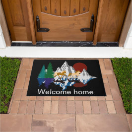 Tapete Isi in den Bergen