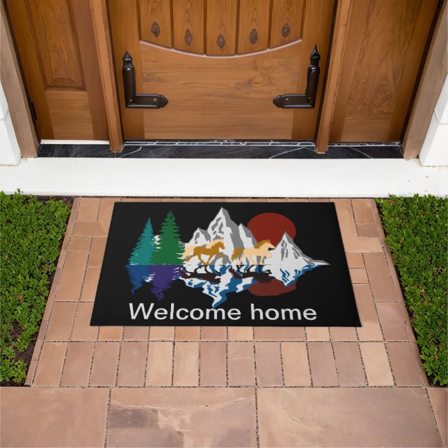 Tapete Isi in den Bergen (Ar livre)