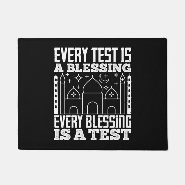 Tapete Islam - Every Test Is A Blessing (Frente)