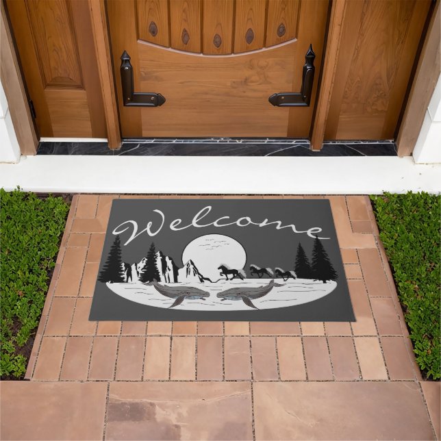 Tapete Isländer mit Wahl und Tölter  (Ar livre)