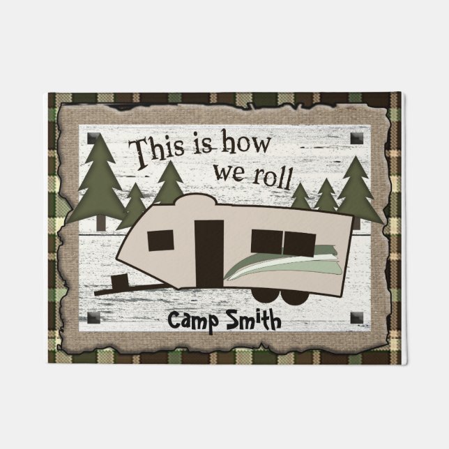 Tapete Isto é como nós rolamos o Doormat (Frente)