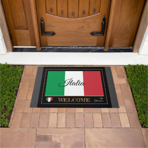 Tapete Itália e bandeira italiana tapete/esportes Boas-v