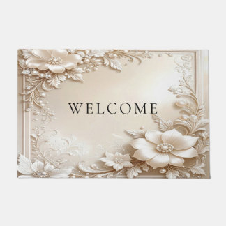 Tapete Ivory Flowers Doormat
