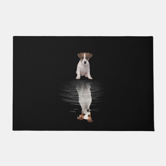 Tapete Jack Russell Love Cute Jack Russell (Frente)