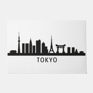 Tapete Japan Cityscape Travel | Tokyo Skyline Silhouette