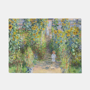 Tapete Jardim de Girassóis de Claude Monet em Vétheuil