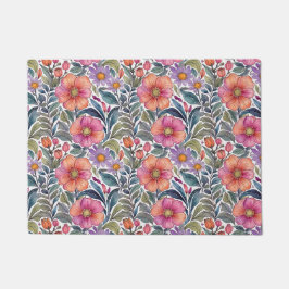 Tapete Jardim de primavera - Padrão floral 2 - Matriz de