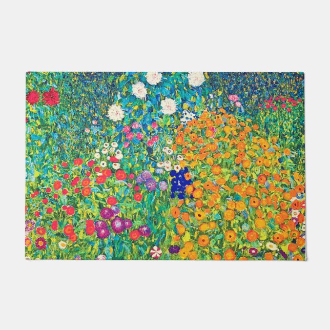 Tapete Jardim Flor, Gustav Klimt (Frente)