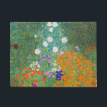 Tapete Jardim Flor por Gustav Klimt<br><div class="desc">Visite minha loja para ver design mais interessante e mais opções de cores.
=> zazzle.com/colorfulworld*</div>