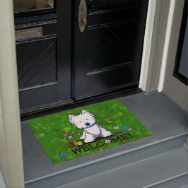 Tapete Jardim Helper Westie Doormat