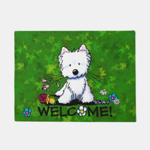 Tapete Jardim Helper Westie Doormat