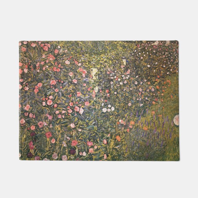 Tapete Jardim Italiano Por Gustav Klimt (Frente)