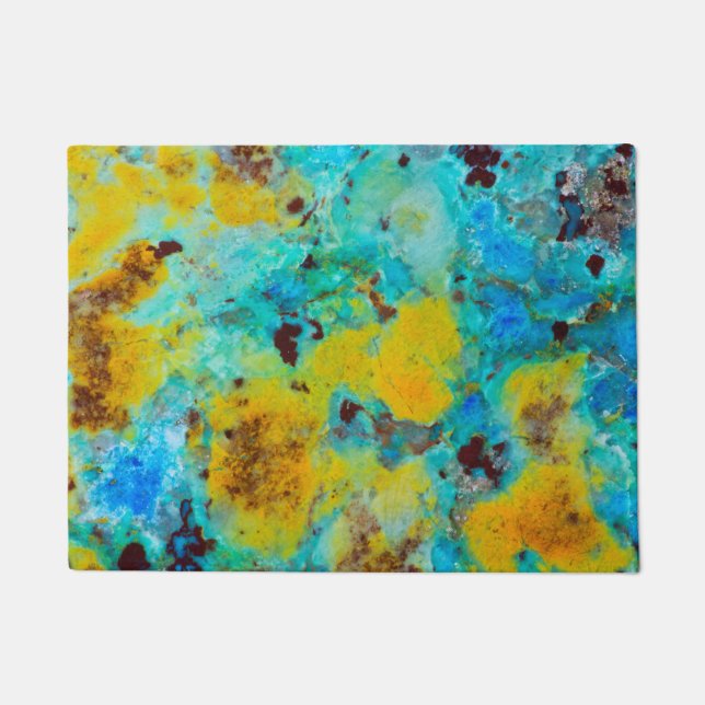 Tapete Jasper Crisocolla Azul (Frente)