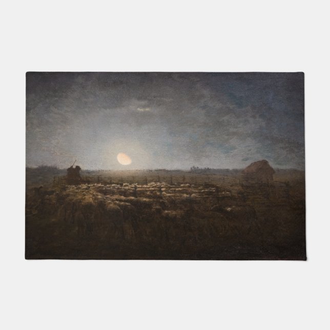 Tapete Jean-Francois Millet - Orelha, Lua 1872 (Frente)