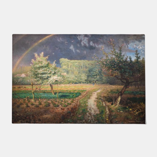 Tapete Jean-Francois Millet - Primavera em Barbizon (Frente)