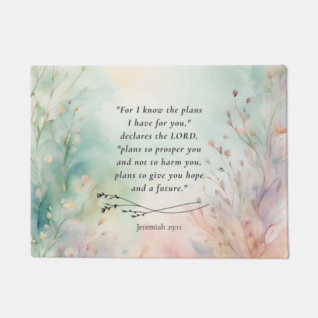 Tapete Jeremiah 29:11 Bíblia Versa Imagem (Frente)