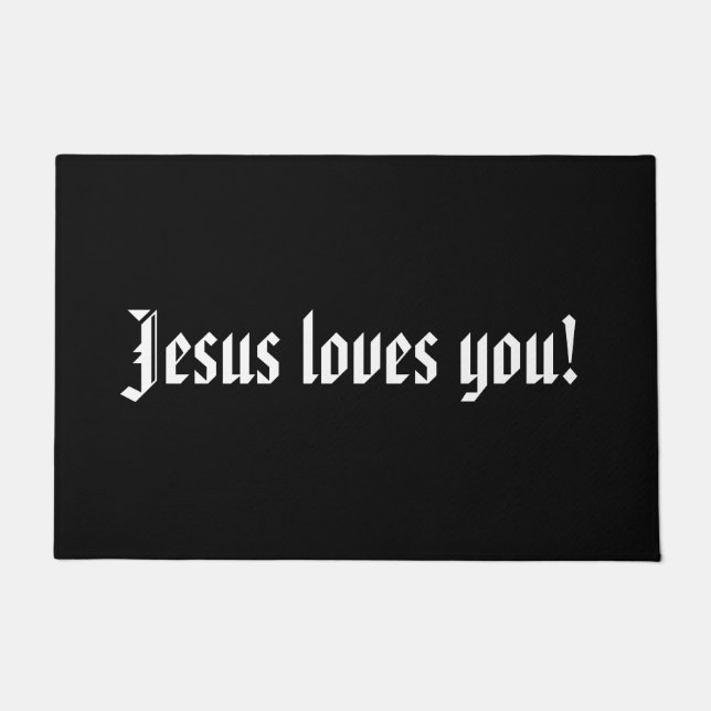 Tapete Jesus ama você! (Frente)