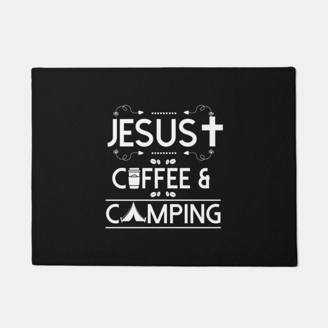 Tapete Jesus Café E Acampamento (Frente)