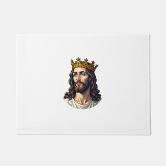 Tapete Jesus Crowned King Vintage Engraving Faith Shirt (