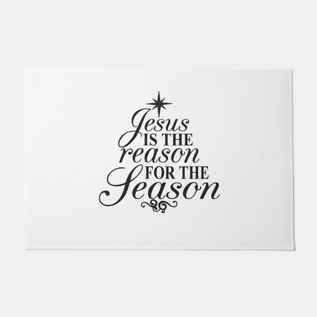 Tapete Jesus É A Razão Da Temporada De Natal  (Frente)