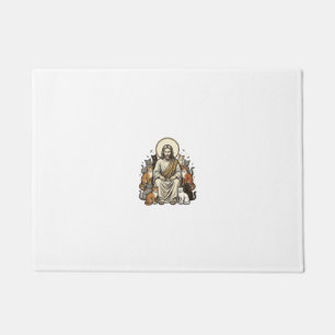 Tapete Jesus e Gatos Vintage