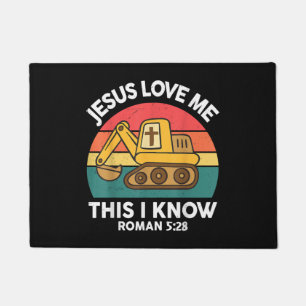 Tapete Jesus Me Ama Isso Eu Conheço O Escavador Christian