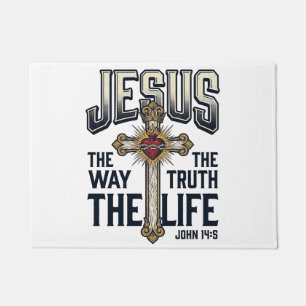 Tapete Jesus O Caminho A Verdade A Vida Camiseta Cristã