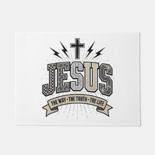 Tapete Jesus O Caminho A Verdade A Vida Vintage Cristão