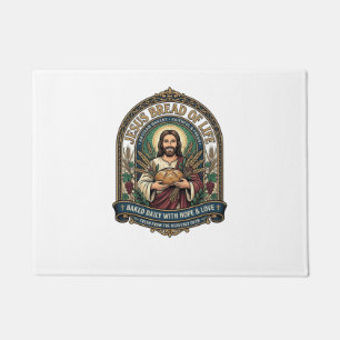 Tapete Jesus Pão Da Vida Jesus Pão Vida Padaria Cristo