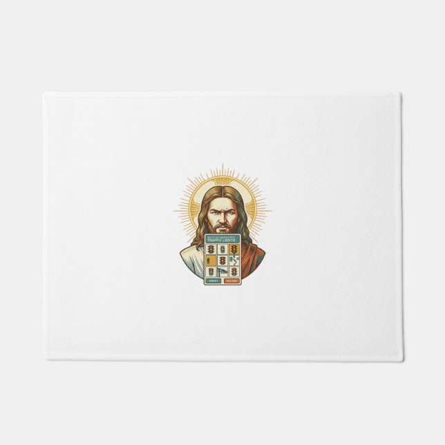 Tapete Jesus Verificação de Captcha Sem Fim Semáforos (Frente)
